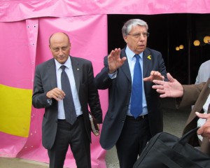 Il presidente Buccioni e il senatore Giovanardi
