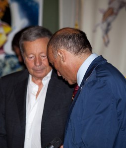 Il presidente Buccioni con Alberto Francesconi