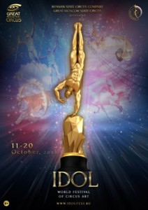 Il manifesto del festival russo "Idol"