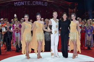 La principessa Stephanie premia Elvis Errani al Festival di Montecarlo (foto Charlie Gallo)