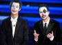 A Sanremo la preghiera dei clown Luca e Paolo
