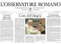 L’Osservatore Romano: “L’arte dell’allegria”