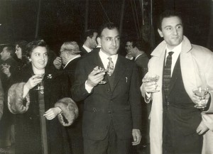 Edoardo Raspini con Darix Togni (le fotografie fanno parte dell'Archivio Cedac, per gentile concessione)